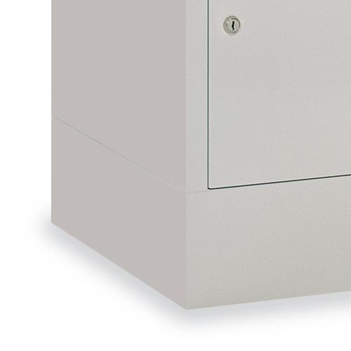 PAVOY Armoire multicases Basis gris clair avec max. 8 casiers