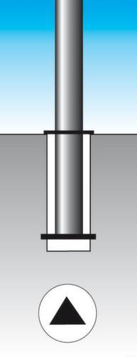 Poteau en acier inoxydable