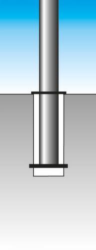 Poteau en acier inoxydable