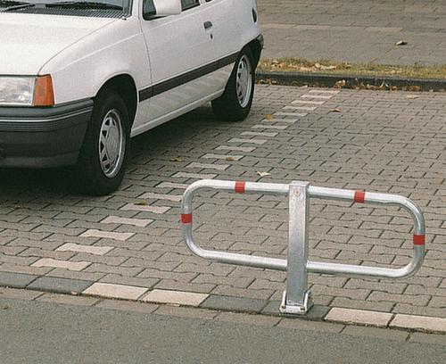 Barrière de parking rabattable