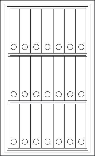 Format Tresorbau Armoire coupe-feu niveau de sécurité VdS 1/S 60 P