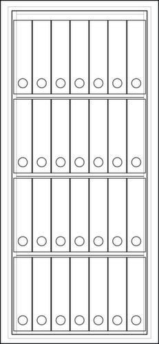 Format Tresorbau Armoire coupe-feu niveau de sécurité VdS 1/S 60 P