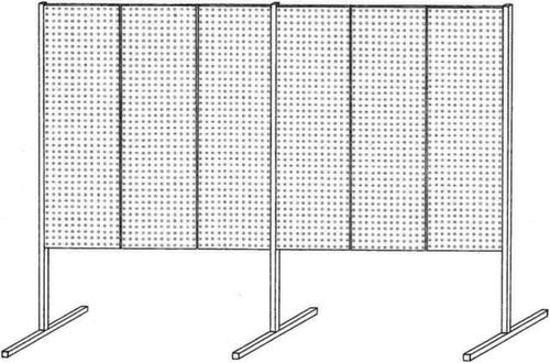 Kappes Cloison de séparation à panneaux perforés RasterPlan®