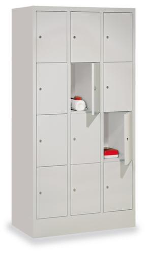 PAVOY armoire multicases Basis, 12 compartiments