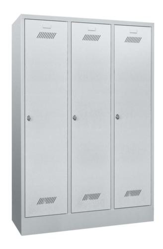 PAVOY Armoire vestiaire Basis avec 3 compartiments, largeur de compartiment 400 mm