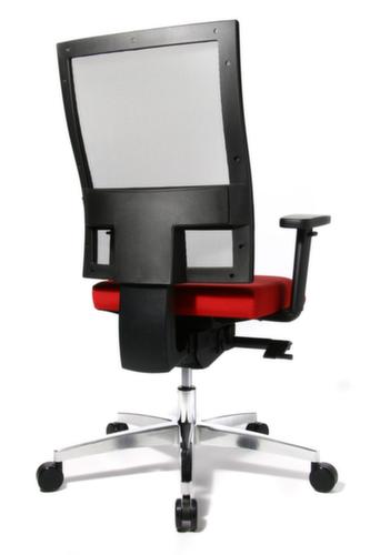 Topstar Siège pivotant Sitness 60 avec articulation Body-Balance-Tec, Dossier maille, rouge