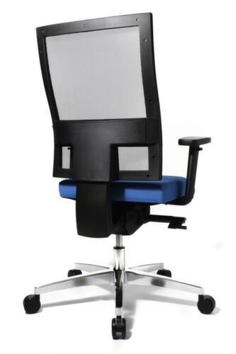 Topstar Siège pivotant Sitness 60 avec articulation Body-Balance-Tec, Dossier maille, bleu clair