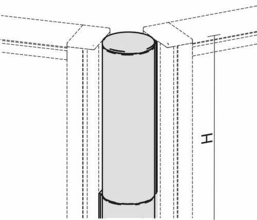 Gera colonne de liaison Pro pour cloison