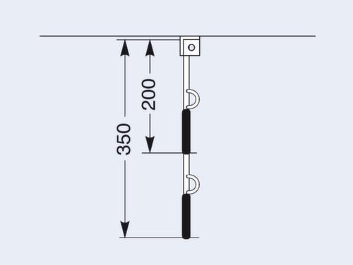 porte-cycles suspendu