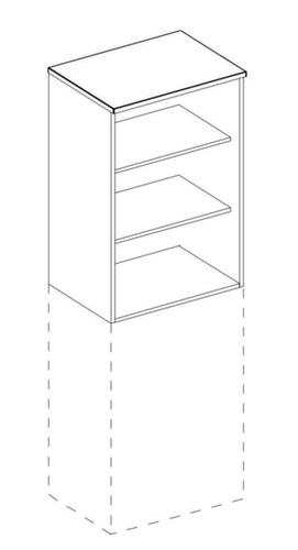 Nowy Styl Élément complémentaire E10 pour les étagères de bureau