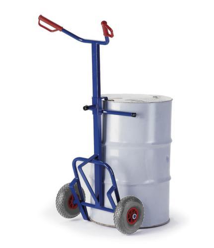 Rollcart Diable à fûts pour fûts de 200 litres avec bord