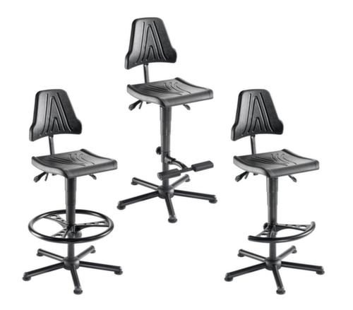 meychair Siège d'atelier haut Workster Allround avec assise PU