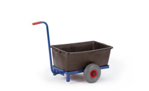 Rollcart Rouleau à poignée pour les évidements en plastique, force 200 kg, 2 roues