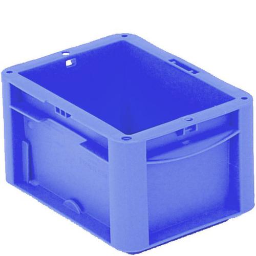 Bac gerbable norme Europe Ergonomic, bleu, capacité 2 l