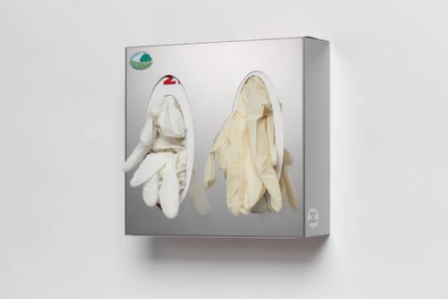 Distributeur de gants à 2 compartiments