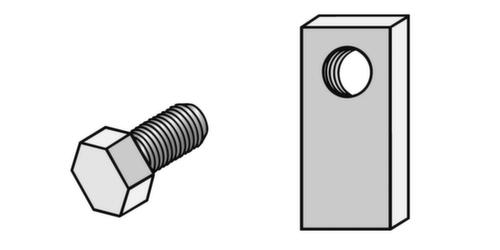 hofe Vis à six pans creux pour rayonnage modulaire