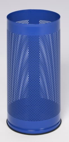 VAR Porte-parapluies avec motif de trous, hauteur x Ø 610 x 270 mm, RAL5010 bleu gentiane