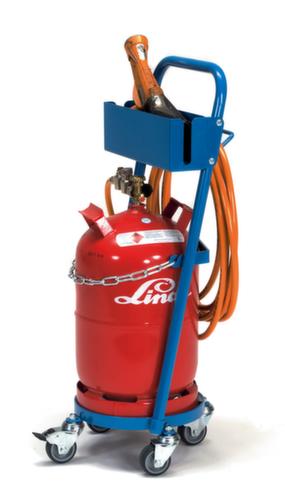 fetra Rouleau de bouteille en acier pour pistolet de rétraction,pour 1x bouteille 11 l