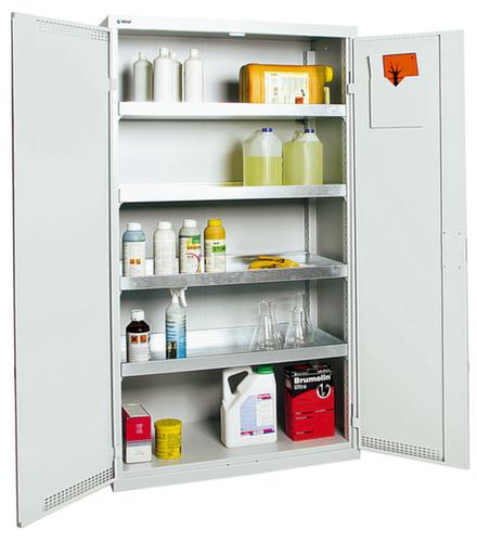 stumpf Armoire de protection de l'environnement en tôle d'acier, hauteur x largeur x profondeur 1800 x 1000 x 500 mm