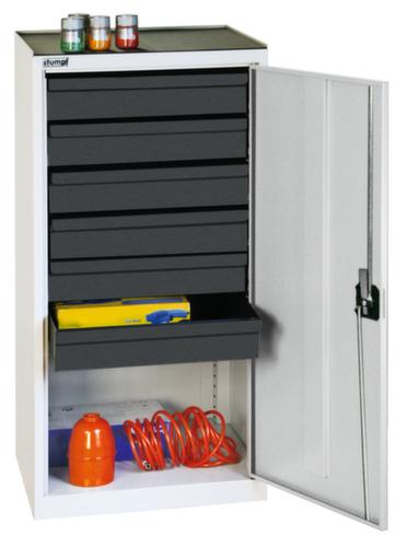 stumpf armoire à outils basse Serie 3000 avec étagères coulissantes + tiroirs, largeur 500 mm