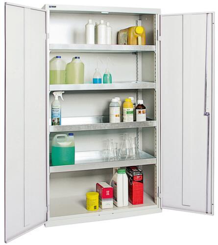 stumpf Armoire de protection de l'environnement en acier, hauteur x largeur x profondeur 1800 x 1000 x 500 mm