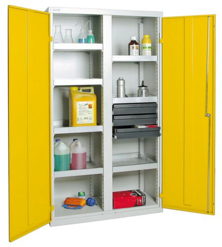 stumpf Armoire de protection de l'environnement en acier, hauteur x largeur x profondeur 1800 x 1000 x 500 mm