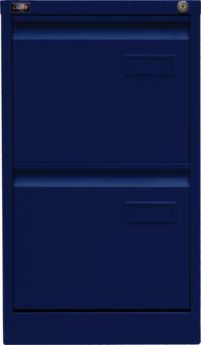 Bisley Armoire pour dossiers suspendus Light, 2 extensions, bleu Oxford/bleu Oxford