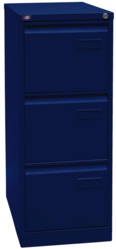 Bisley Armoire pour dossiers suspendus Light, 3 extensions, bleu Oxford/bleu Oxford