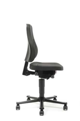 bimos Siège d'atelier pivotant All-In-One Trend 2, assise mousse PU noir, avec roulettes