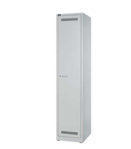 Bisley Armoire Light gris clair à 1 compartiment, largeur de compartiment 400 mm