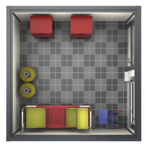 Cabine modulaire SmartUnit en différents modules