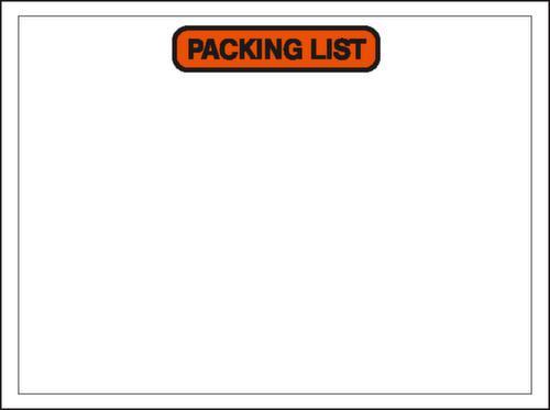 Sac de documents d'accompagnement « Packing List », DIN A4