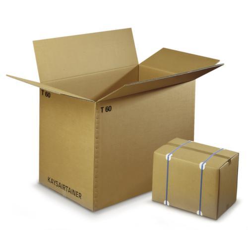 Caisse carton pliante pour palettes