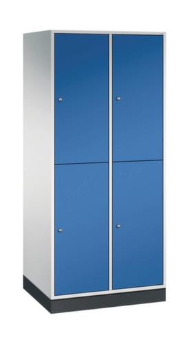 C+P Armoire vestiaire grand volume à deux niveaux Intro, largeur de compartiment 360 mm