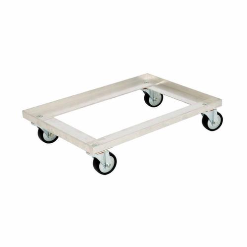 Rouleau de caisse en aluminium pour les conteneurs Euronorm, force 150 kg