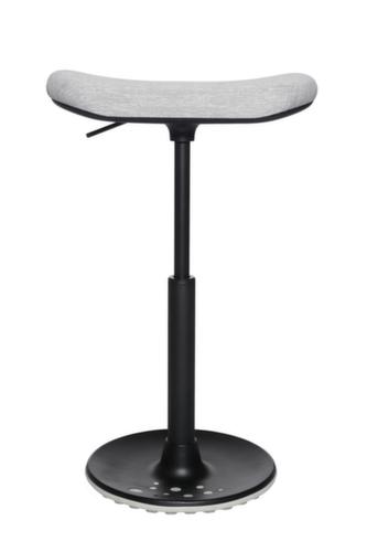 Topstar Siège assis-debout Sitness H2 avec assise skateboard, hauteur d’assise 570 - 770 mm, assise gris