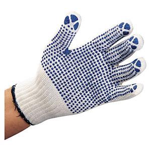 Gants à picots, polyester/coton, taille 7