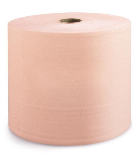 Rouleau de papier d'essuyage solide, 1500 lingettes, non tissé recyclé