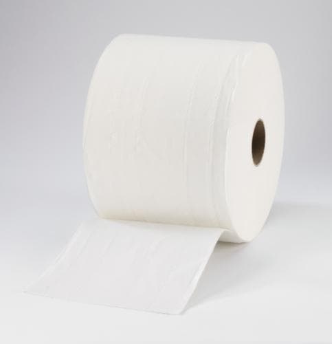 Rouleau de papier d'essuyage pour l'industrie, 1500 lingettes, papier recyclable