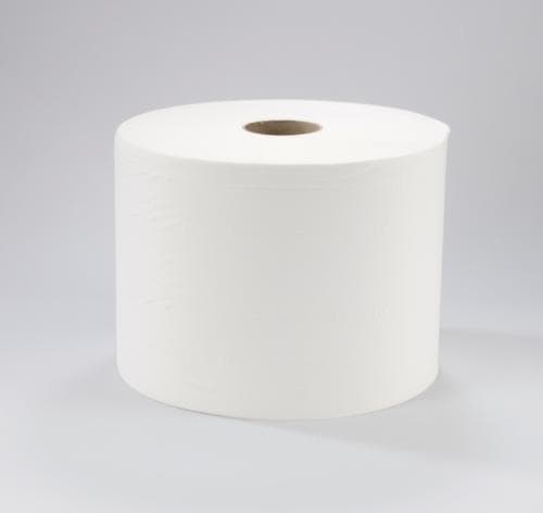 Rouleau de papier d'essuyage pour l'industrie, 1500 lingettes, papier recyclable