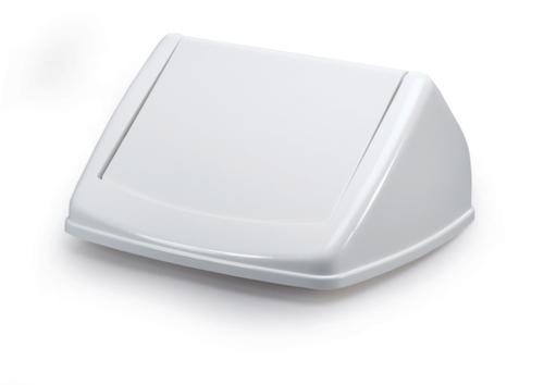 Durable Couvercle oscillant pour collecteur de recyclage pour collecteur de recyclage, blanc