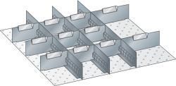 LISTA Matériel de compartimentage 564 mm