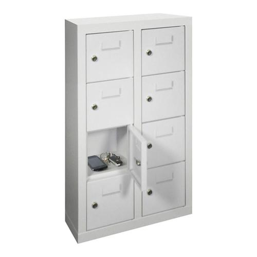 PAVOY armoire multicases Basis, 8 compartiments