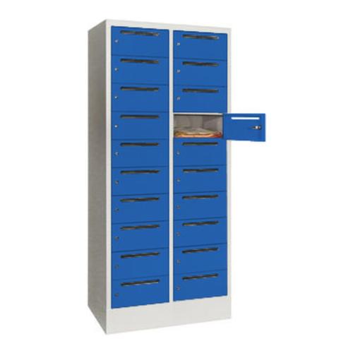 PAVOY Armoire de distribution du courrier Basis, 20 compartiments