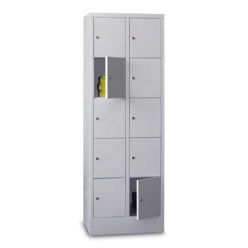 PAVOY Armoire multicases Basis gris clair avec max. 8 casiers