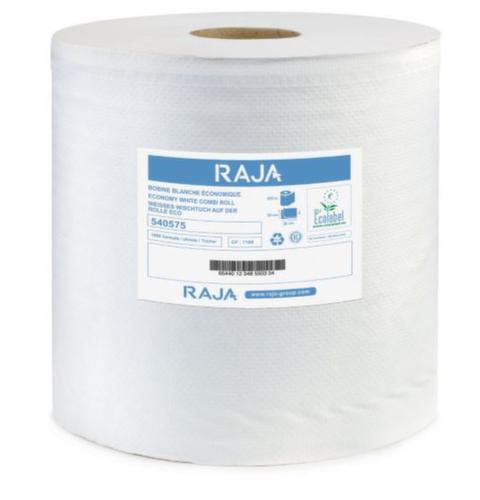 Rouleau de papier d'essuyage Eco pour usage quotidien, 1000 lingettes, cellulose