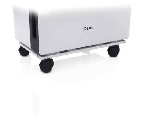 IDEAL Health Chariot pour purificateur d'air, acier gris clair