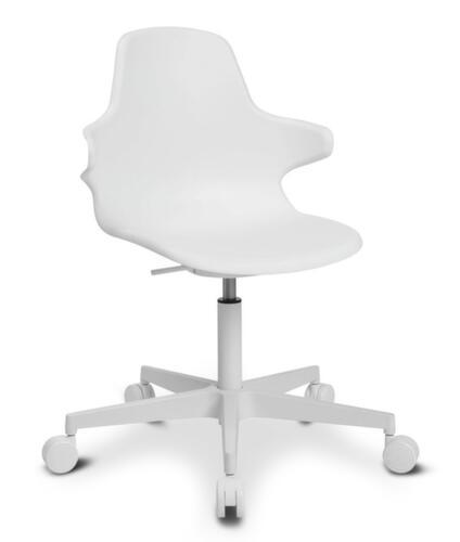 Topstar Siège de bureau pivotant Sitness Life 20 avec coque d'assise plastique