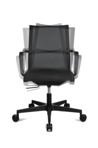 Topstar Siège de bureau pivotant Sitness Life 40 avec tissu à mailles continu