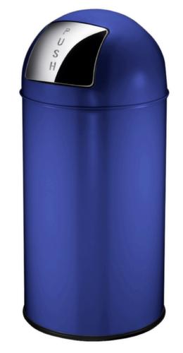 Poubelle antifeu EKO Pushcan, 40 l, bleu